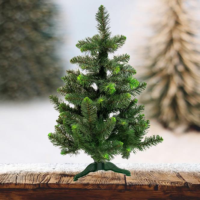 KIEFER WEIHNACHTSBAUM MIT GRÜNER ENDE 80 cm.
