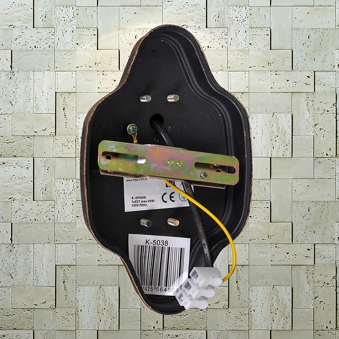 45KA LAMPA PARIS K-5038 KD1 CZARNO/ZŁOTA