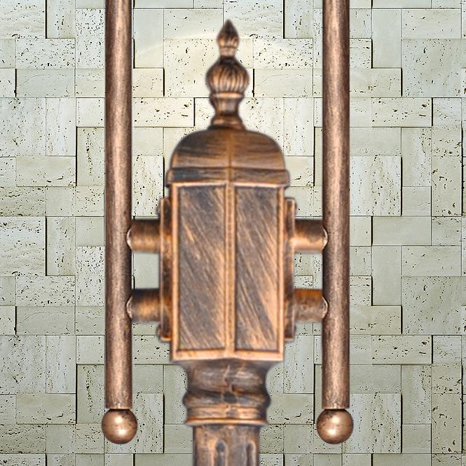 45KA LAMPA PARIS K-7038A/2 LP2 CZARNO/ZŁOTA