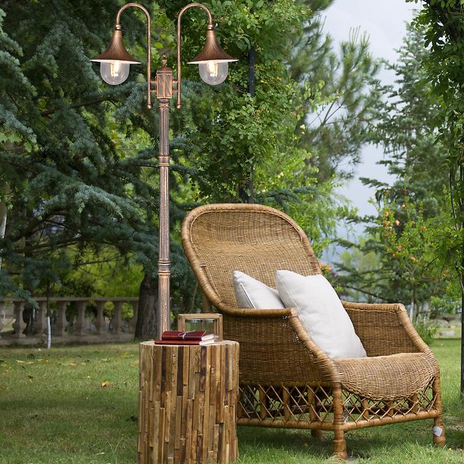 45KA LAMPA PARIS K-7038A/2 LP2 CZARNO/ZŁOTA