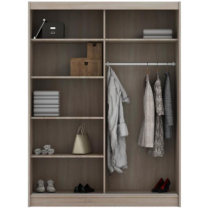 Schrank Asturia 150cm Weiß 