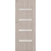 Schiebetür Verona 4*4 70R Eiche silber