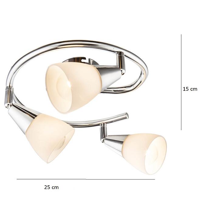 Leuchte SAM 54919-3 LS3 CHROM