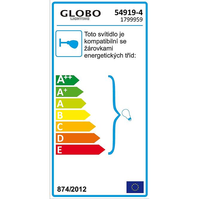 Leuchte SAM 54919-4 LS4 CHROM