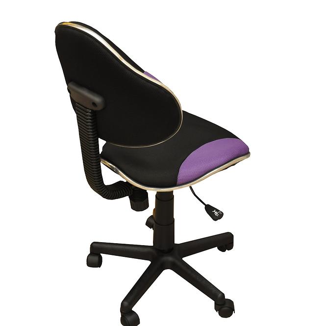 Drehstuhl Cx 4113v Lila/Schwarz