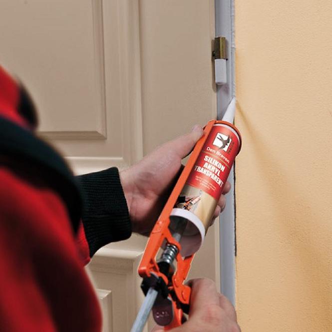 Silikon Acryl Kitt Weiß 310 ml,2