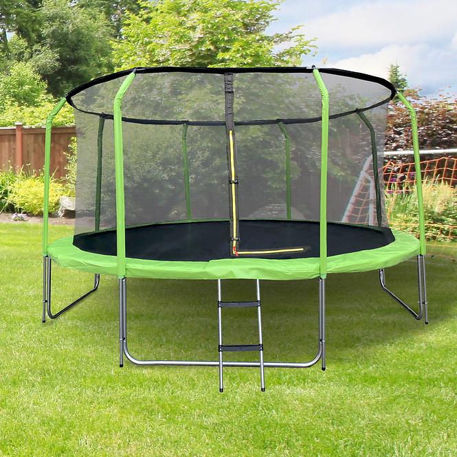 Trampolin mit Leiter 305cm grün