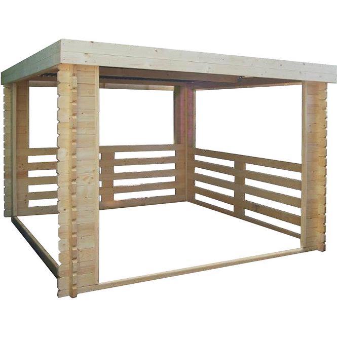 Gartenlaube Dakota 3x3x2,1m