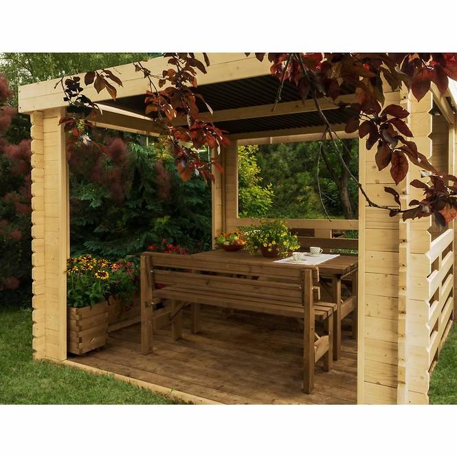 Gartenlaube Dakota 3x3x2,1m