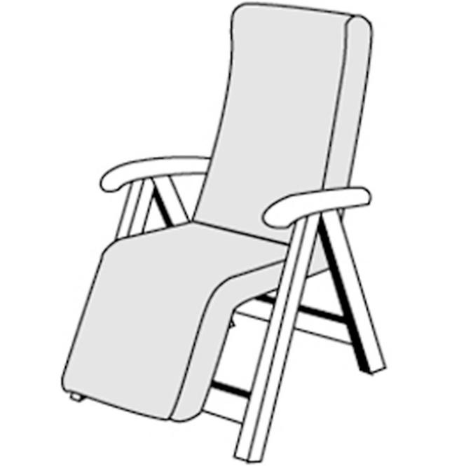 Sitzauflage Liegestuhl Smart Relax 5911 170x48x5cm