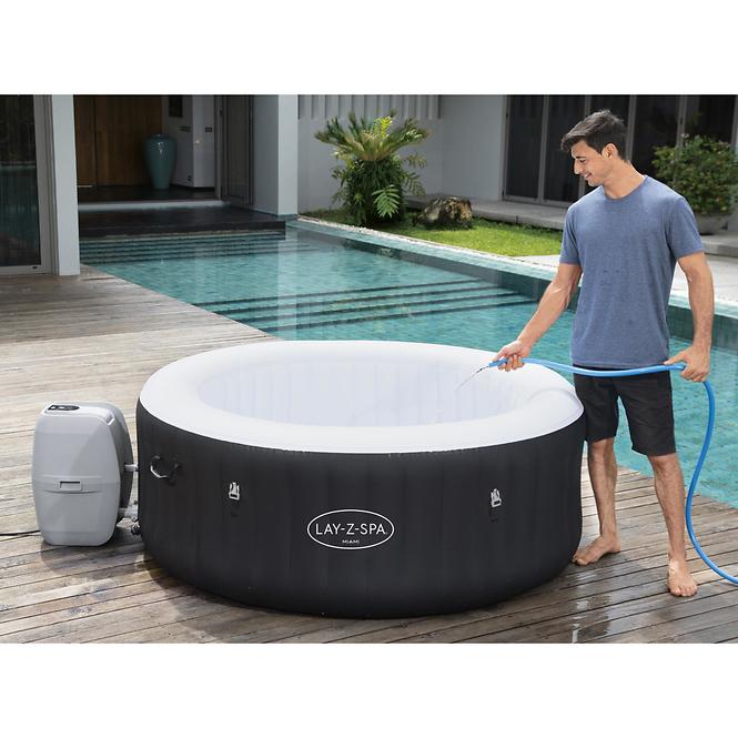 Aufblasbarer Whirlpool Spa 1,8x0,66cm Miami 60001