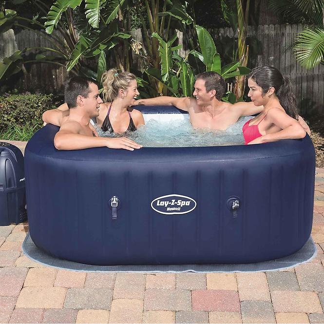 Aufblasbarer Whirlpool Spa 1,8x1,8x0,71cm Hawaii 60021