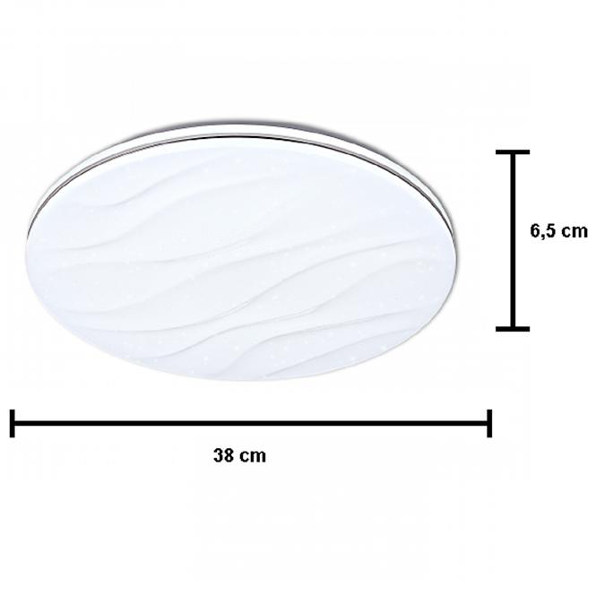 Stropní Svítidlo Desert Led 310798 24w 4000k