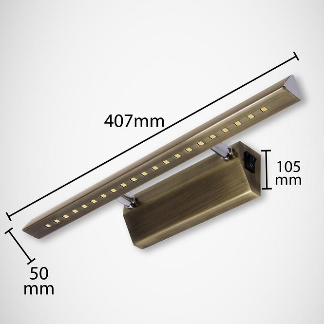 Riton 03073  Led 4w Antic Brass 4000k
