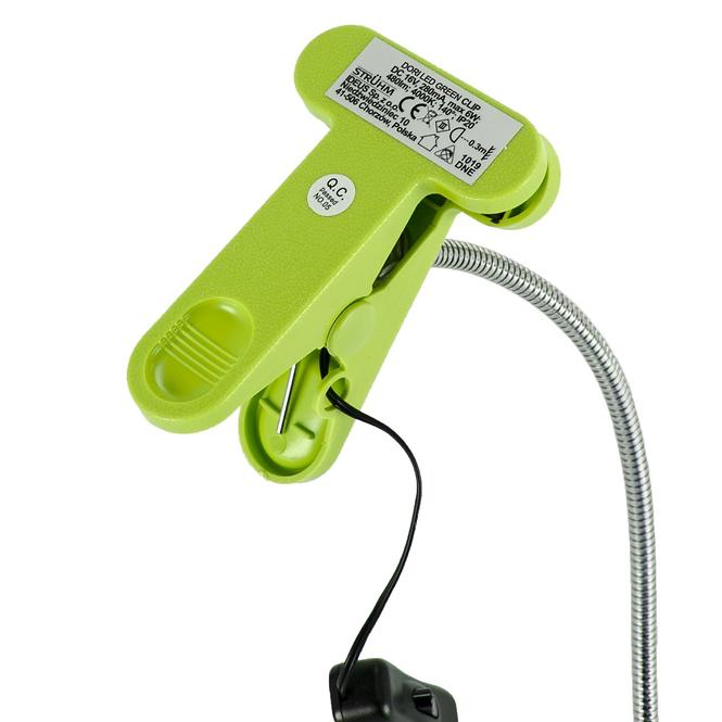 Lampe 02868 Dori Led Green Klips