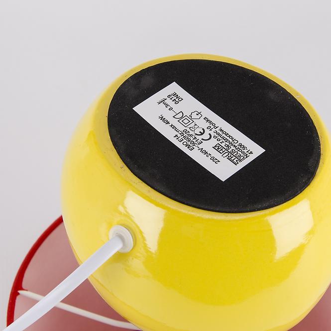 Lampe Emo E14 00005 Red Lb1