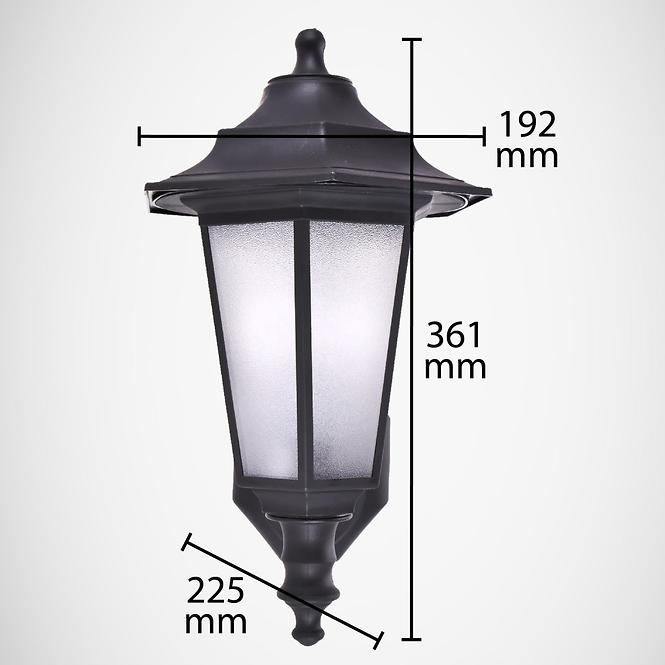 Außenleuchte Begonya 2 03081 Black Kg1
