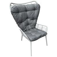Sessel aus Rattan Oxford mit Kissen