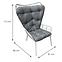 Sessel aus Rattan Oxford mit Kissen,2