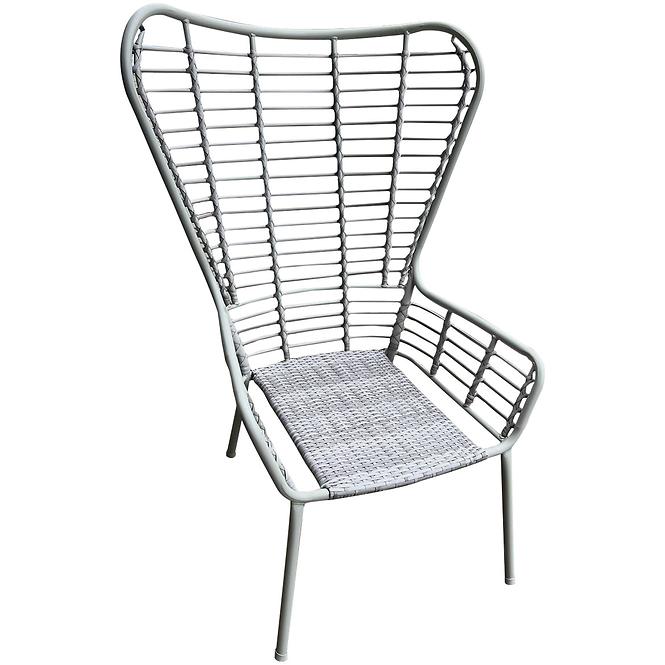 Sessel aus Rattan Oxford mit Kissen