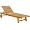 Gartenliege aus Holz