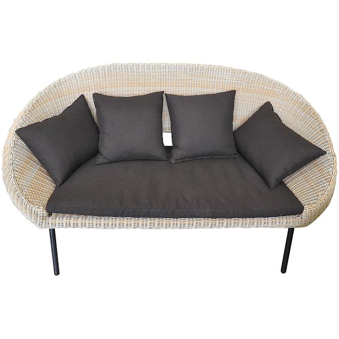 Gartenmöbel Set Bali 1+2+1 beige 