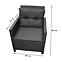 Gartengarnitur aus Kunstrattan New York Braun,3