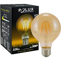 59SL ŻARÓWKA LED G80 E27 4W filament Vintage Amber 304520