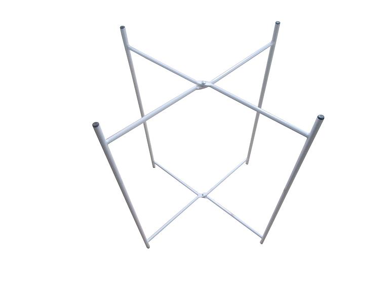 Gartentisch 46x52cm grau