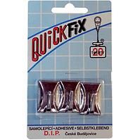 Quickfix Haken selbstklebend Typ 4 - 3St. - silber