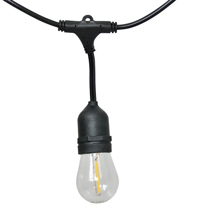Außenleuchte 5,6 M E27 10 x S14 36V 6W