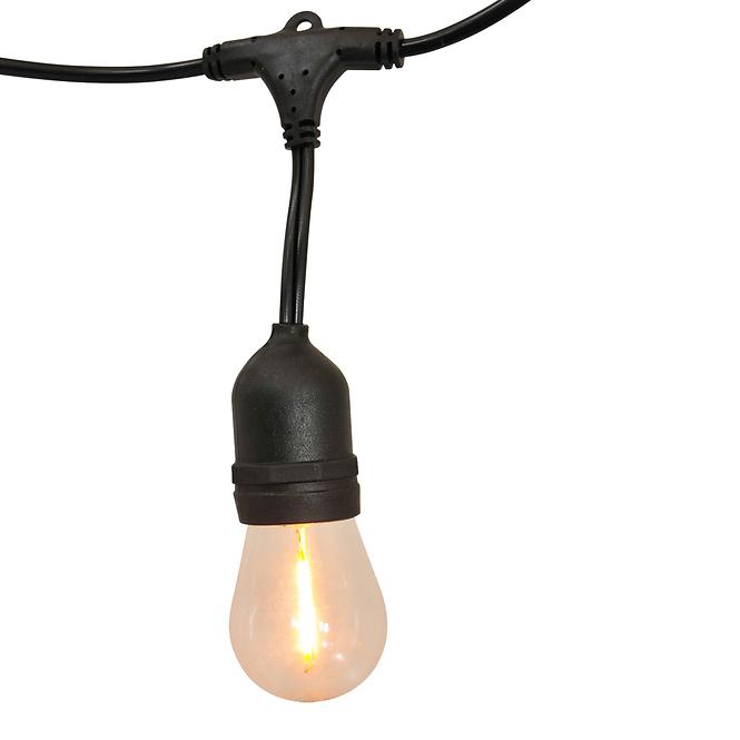 Außenleuchte 5,6 M E27 10 x S14 36V 6W