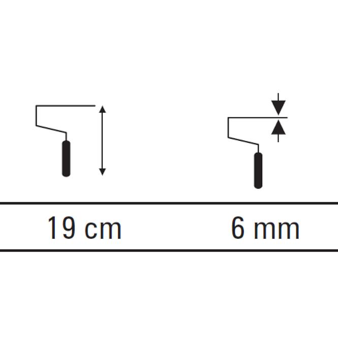 Griff soft 19cm Motive