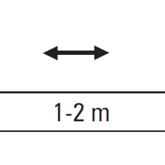 Teleskopische Stange 1-2M