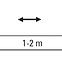 Aluminium teleskopische Stange 1-2m Motive,2