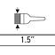 Flacher Pinsel für Ölfarben 1,5˝,4