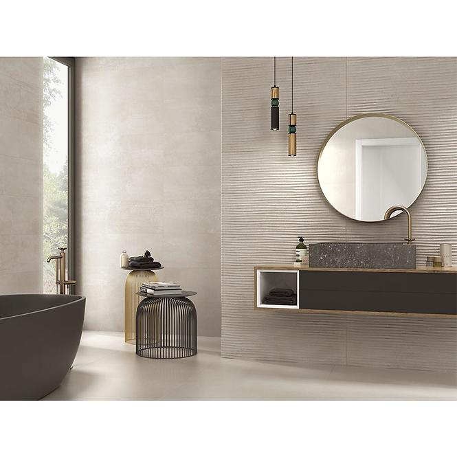 Dekorfliese Slab Beige 30/90 RECT