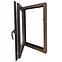 Einflügeliges Dreh-Kipp-Fenster 60x90cm Eiche golden links,2