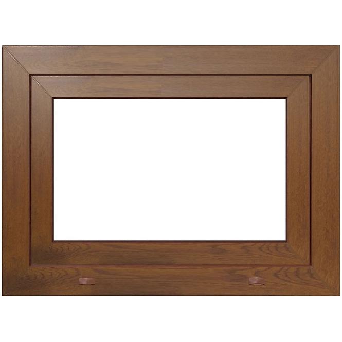 Kipp-Fenster 86,5x53,5cm Eiche golden