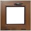 Kipp-Fenster 56,5x53,5cm Eiche golden