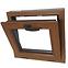 Kipp-Fenster 56,5x53,5cm Eiche golden,3