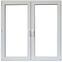 Zweiflügeliges Dreh-Kipp-Fenster 146,5x143,5cm weiß