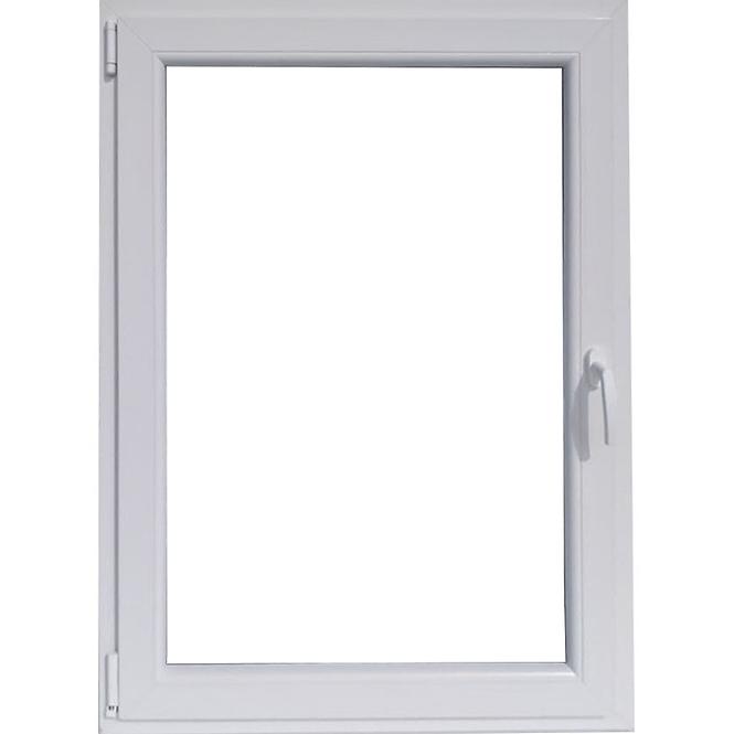 Einflügeliges Dreh-Kipp-Fenster 80x100cm weiß links