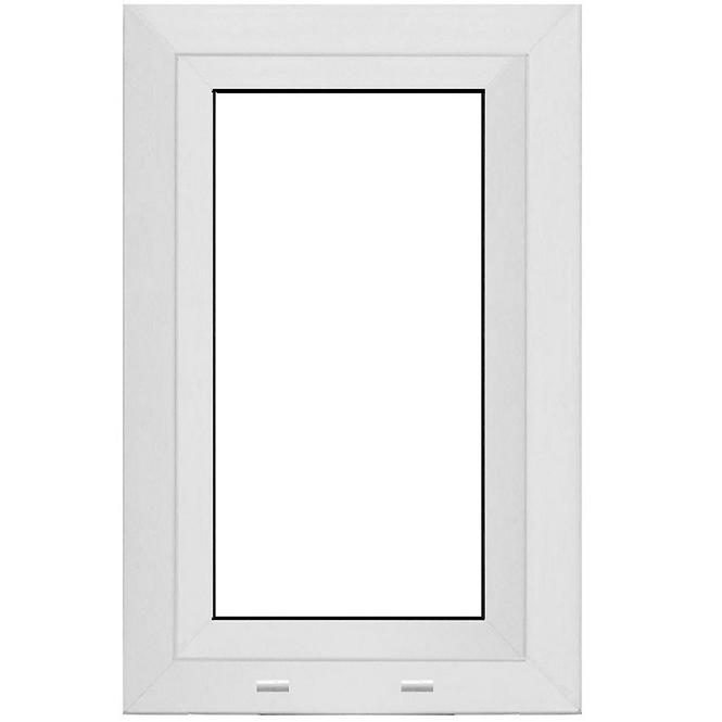 Einflügeliges Dreh-Kipp-Fenster 80x100cm weiß links
