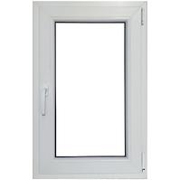 Einflügeliges Dreh-Kipp-Fenster 80x100cm weiß rechts