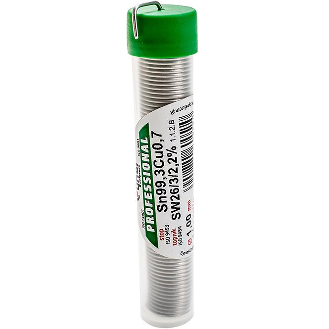 ZINN O1.0mm, 14G, SN99.3 CU0.7