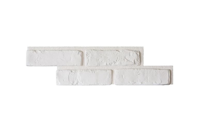 Gipsstein Brico wall bianco Pack.=0,48m2