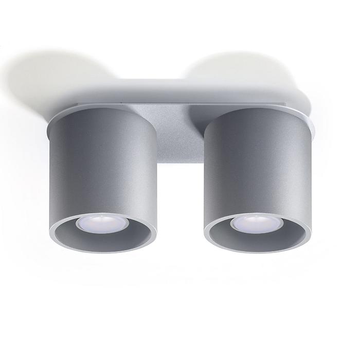 Lampe Orlando 2 Grau A-055,4