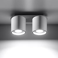 Lampe Orlando 2 weiß A-056