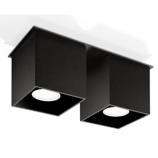 Lampe Dallas 2 schwarz A-063,4